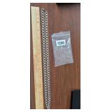 SILVER COLORED CHAIN