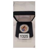 2000 COLORED SACAGAWEA DOLLAR COIN