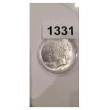 1921 SILVER PEACE DOLLAR