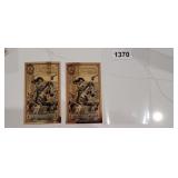 OKLAHOMA GOLDBACK 1/2000th 24K GOLD