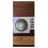 1965 AUSTRIA 90% SILVER 50 SHILLINGS COIN