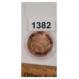 BRONZE RED CROSS TOKEN