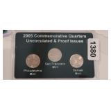 2005 COMMEMERATIVE QUARTER PROOF SET