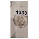 1921 SILVER PEACE DOLLAR