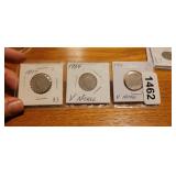 (3) V NICKELS