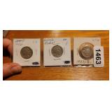 (3) BUFFALO NICKELS