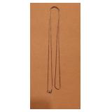 29in SILVER NECKLACE 8.7g