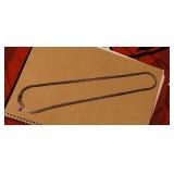 24in SILVER NECKLACE 25.7g