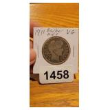 1911 BARBER HALF DOLLAR