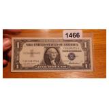 1957 BLUE SEAL SILVER CERTIFICATE