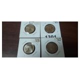 (4) STATE QUARTERS SILVER PROOFS