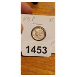 1945 MERCURY DIME