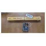 HONEST FISHING KNIFE RULER AND DE-LIAR SCALE