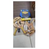 PADDLEBALL GAME & FLYING DISCS