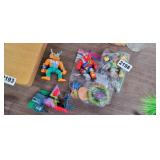 BAG OF ACTION FIGURES