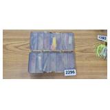 TACKLE  BOX WITH FISHING LURES