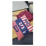 USA DECORATIVE PILLOW, CHAIR CUSHIONS