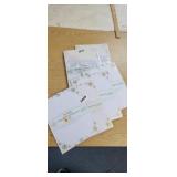 LOT OF HOLIDAY LETTERHEAD STATIONARY