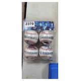 PACK OF (4) COLLECTOR RAWLINS BASEBALLS
