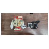 GAME CUBE CONTROLLER AND NINTENDO CONTROLLER