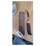 KNIFE AND WHETSTONE