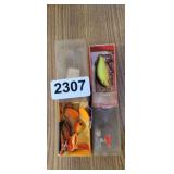 (2) FISHING LURES