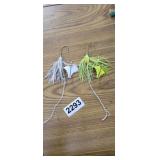 (2)  FISHING LURE SKIRTS