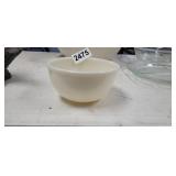 MILK GLASS SERVING DISH *POSSIBLY PYREX