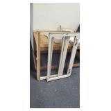 (2) VINTAGE WINDOWS