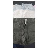 3 PAIR OF SHORTS