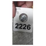 5G BLACK HAND BUILLION SILVER ROUND