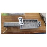 FISHING SINKER MOLD
