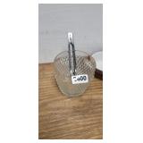 SMALL ICE BUCKET WITH TONGS