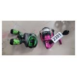 (2) FISHING REELS