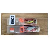 (2) BILL NORMAN FISHING LURES