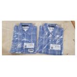 (2) BUTTON DOWN SHIRTS SIZE L