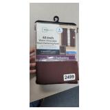 BROWN ROOM DARKENING 1 PANEL CURTAIN