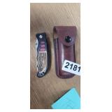 CRKT KNIFE WITH CASE