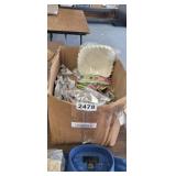 BOX OF COFFEE AND FILTERS