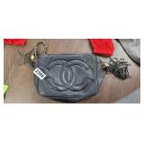 CHANEL CAVIAR, PURSE,  COSMETIC CASE