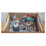 BOX OF JEWELRY