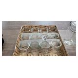 (12) SMALL JAM JARS