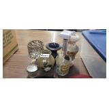 CANDLE HOLDERS, VASES, JARS, PLUS
