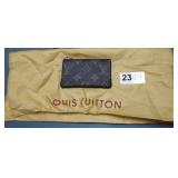 LOUIS VUITTON DUST COVER & COIN PURSE