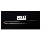 16in STERLING SILVER NECKLACE CHAIN