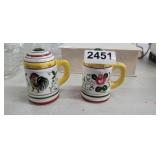 ROOSTER SALT AND PAPPER SHAKER *NO CORKS