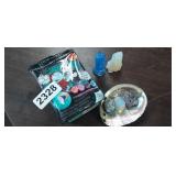 POUR PLASTER AND ROCKS/ GEMS