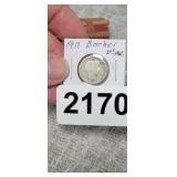 1911 BARBER DIME