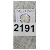 2011-S SILVER PROOF DIME