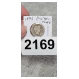 1899 BARBER DIME